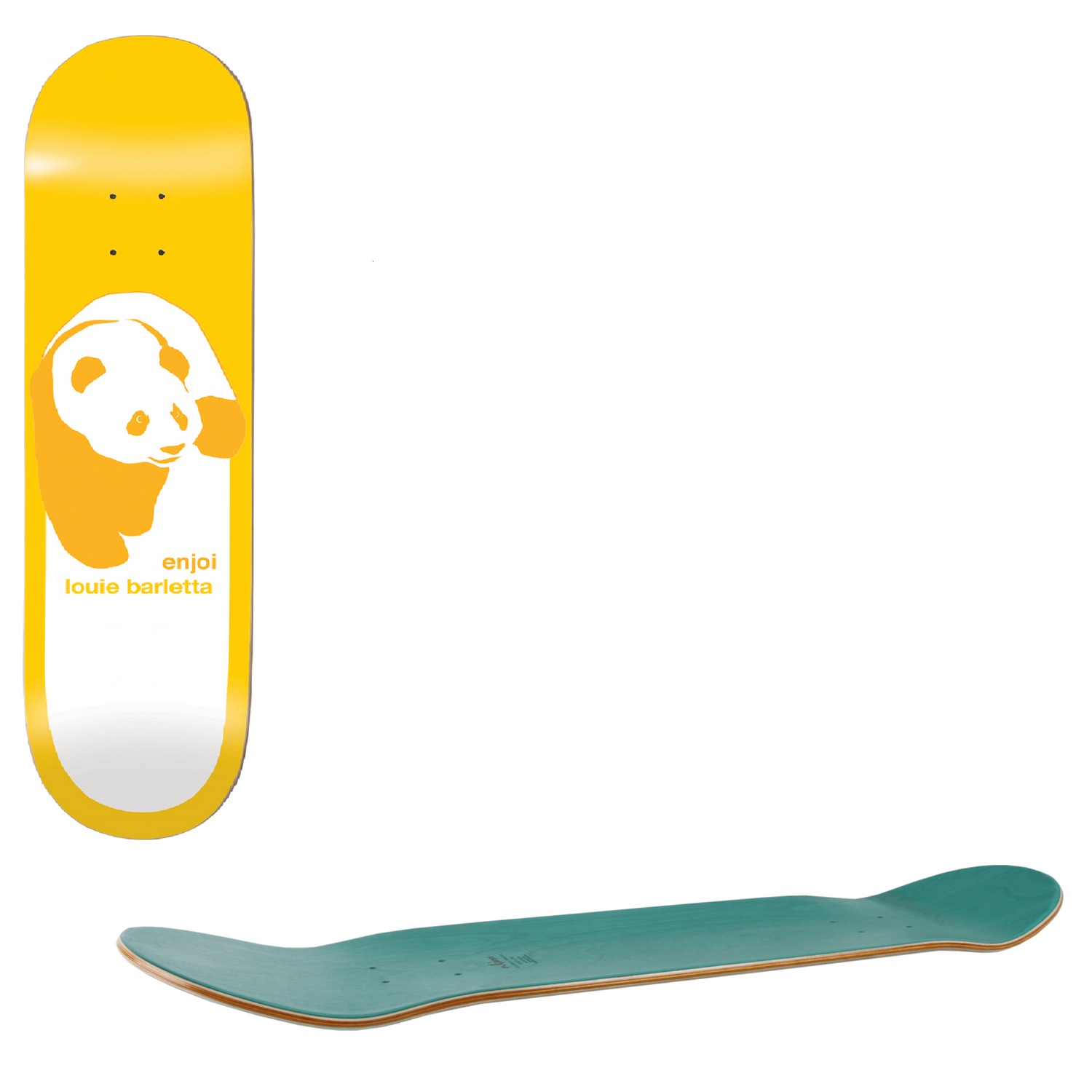 Enjoi Classic Panda Skateboard Deck - Barletta 7.75"