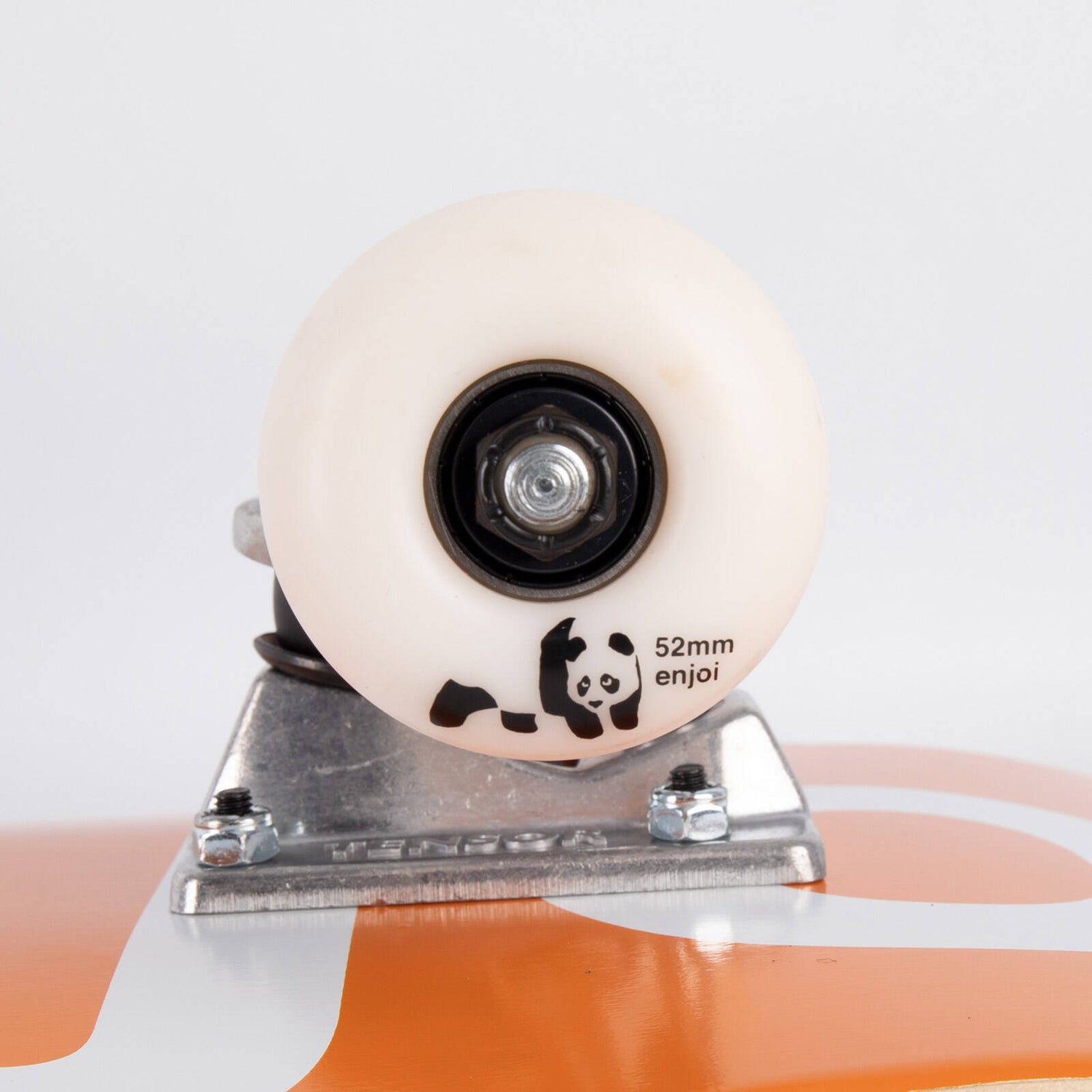 Enjoi Half And Half Complete Skateboard - Orange 8"