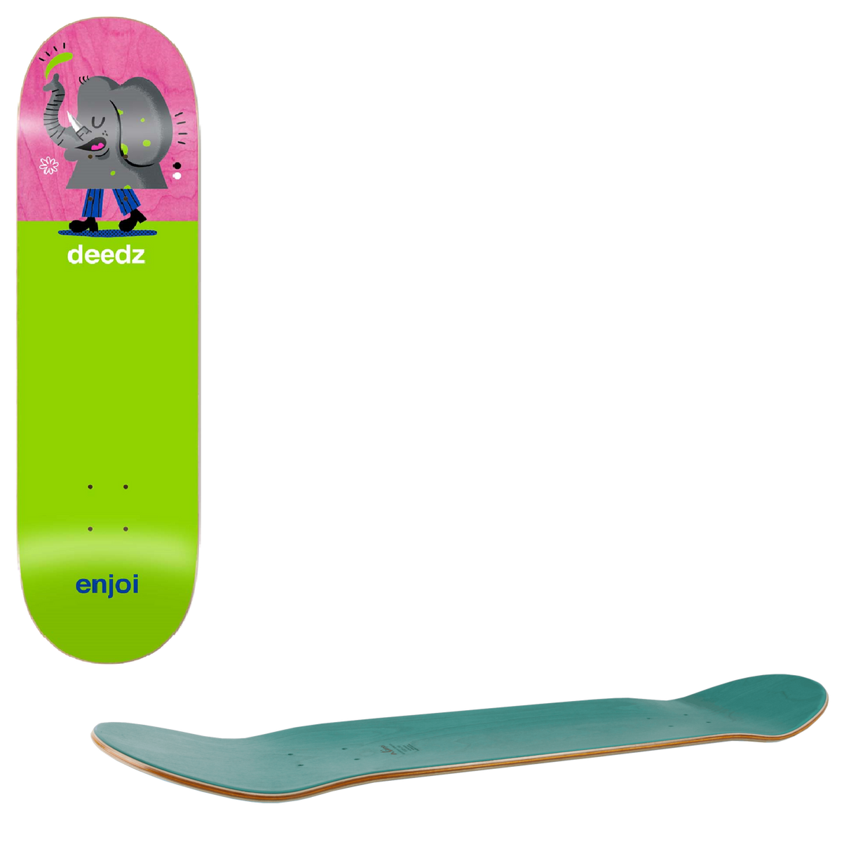 Enjoi High Waters Skateboard Deck - Deedz 8.5"