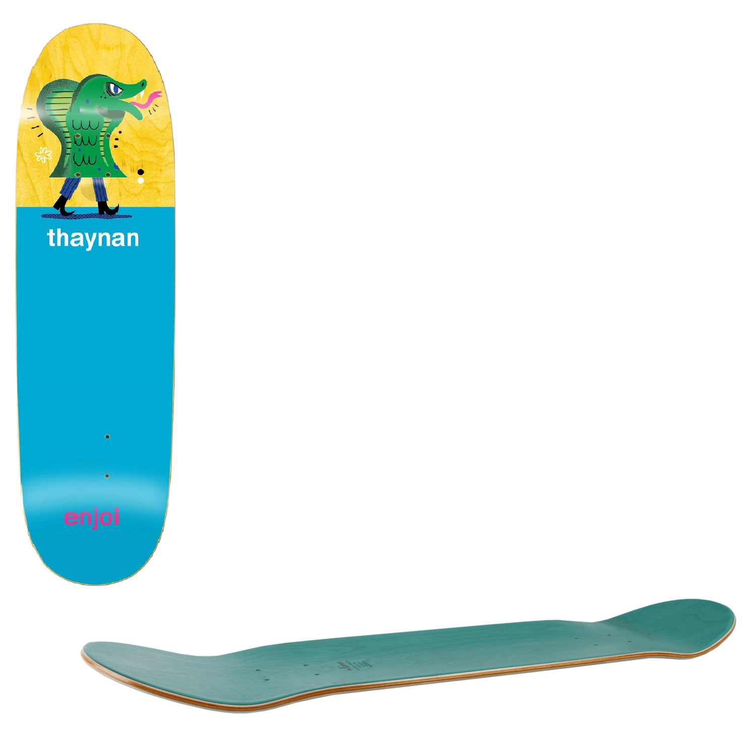 Enjoi High Waters Skateboard Deck - Thaynan 8.75"