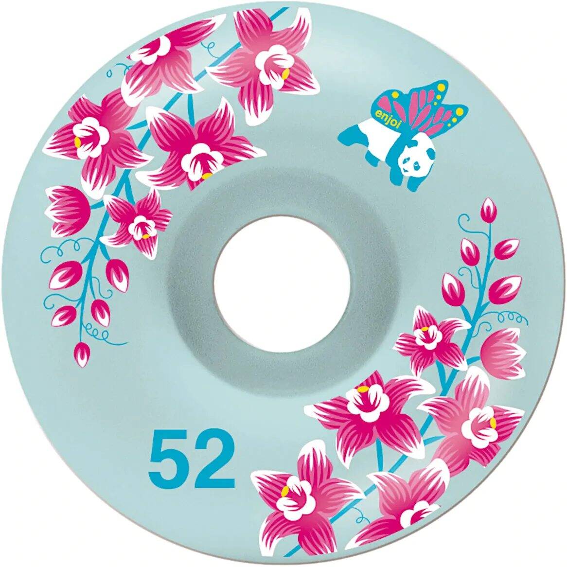 Enjoi Pastel Skateboard Wheels - Light Blue 52mm