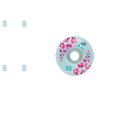Enjoi Pastel Skateboard Wheels - Light Blue 52mm