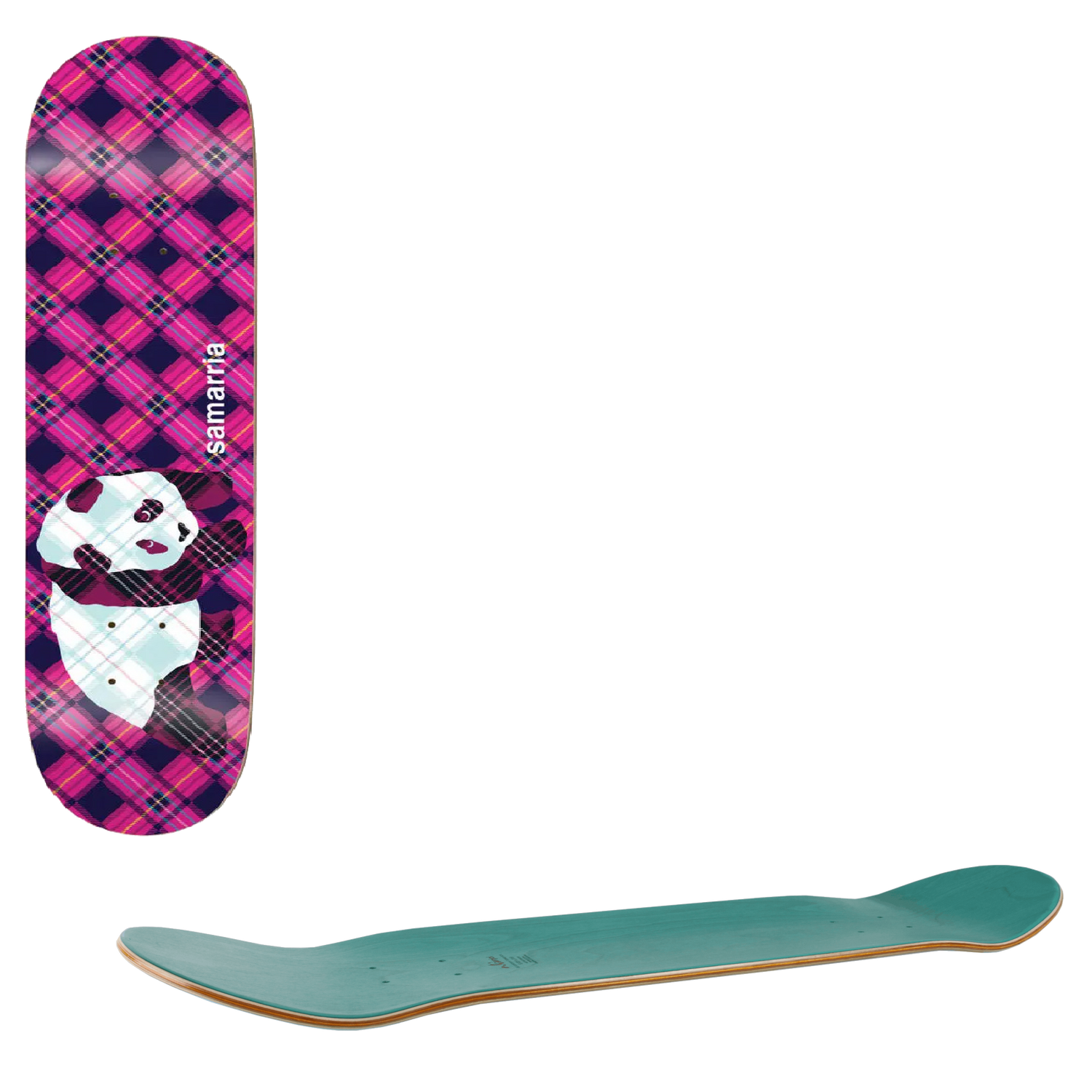 Enjoi Panda Super Sap R7 Skateboard Deck - Sammaria 8"