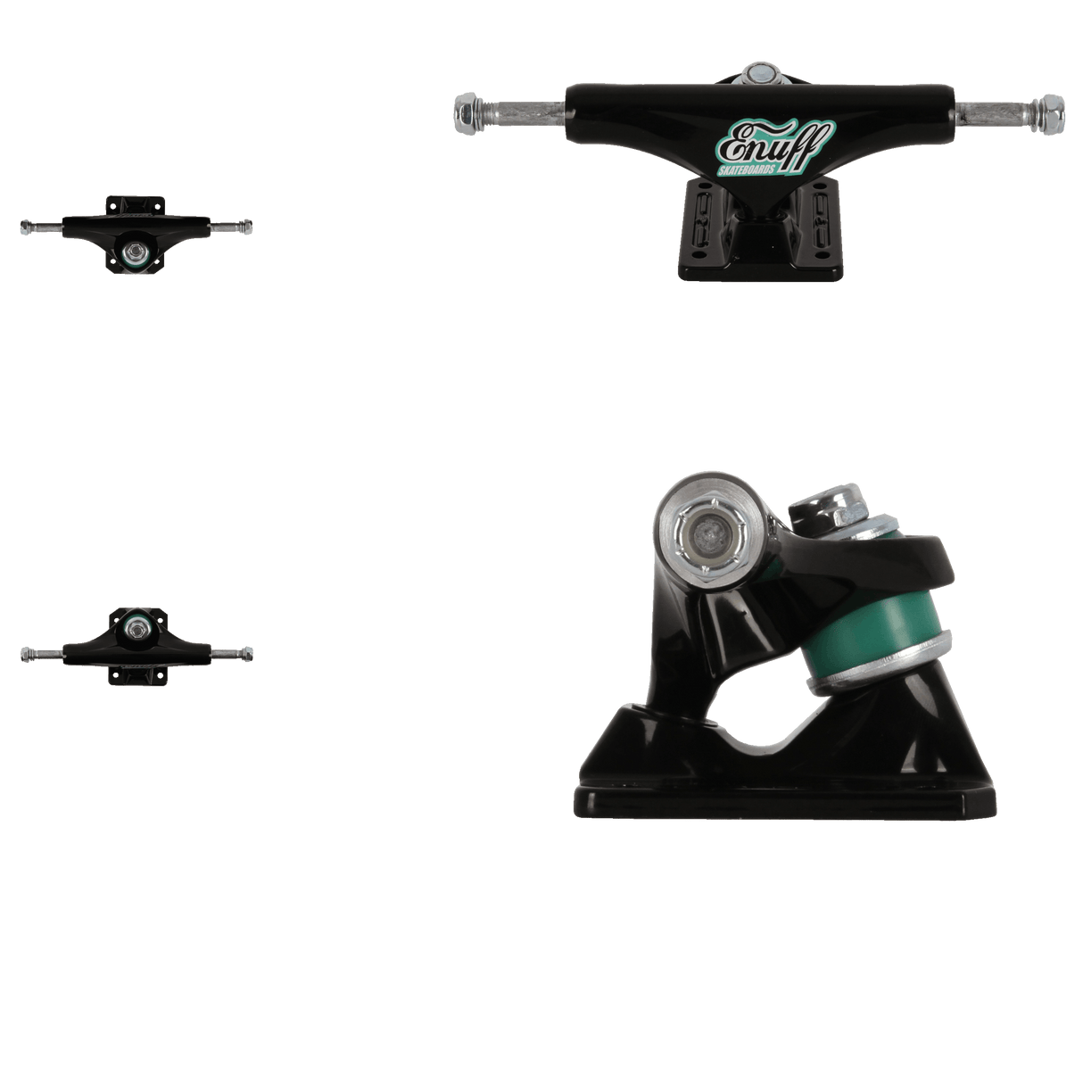 Enuff Decade Pro Skateboard Trucks - Black 129mm