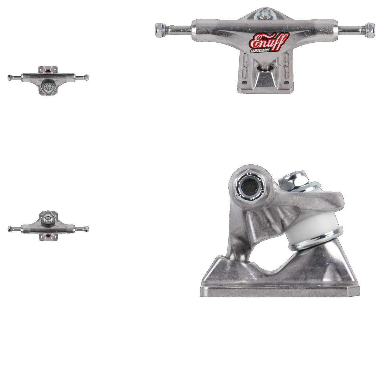 Enuff Decade Pro Skateboard Trucks - Polished 129mm