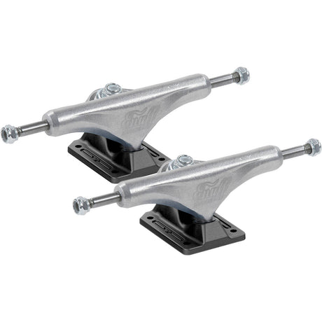 Enuff Decade Pro Satin Skateboard Trucks - Natural/Black 129mm