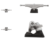 Enuff Decade Pro Satin Skateboard Trucks - Natural/Black 139mm