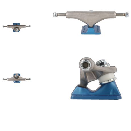 Enuff Decade Pro Satin Skateboard Trucks - Natural/Blue 129mm