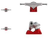 Enuff Decade Pro Satin Skateboard Trucks - Natural/Red 139mm