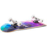 Enuff Geometric Complete Skateboard - Purple