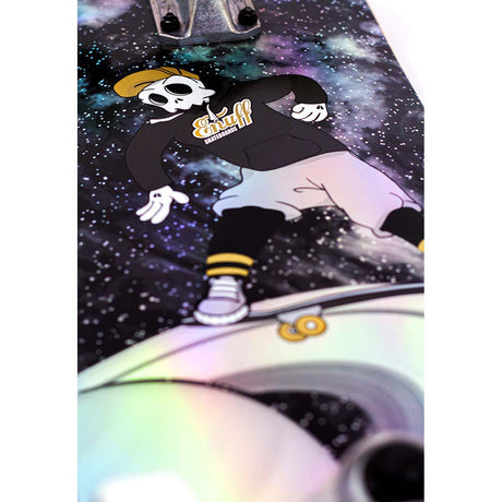 Enuff Skully Hologram Complete Skateboard 7.25" - Black