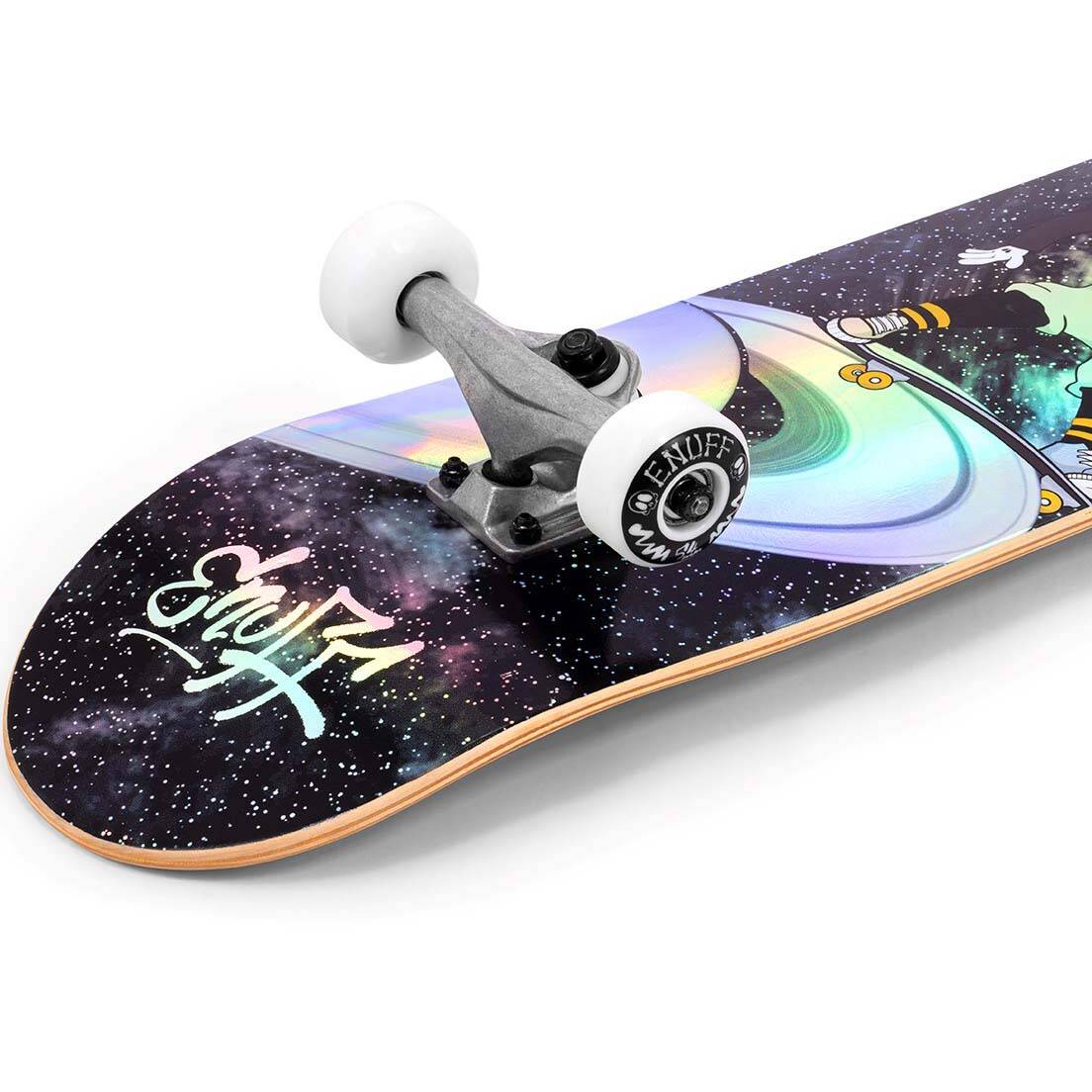 Enuff Skully Hologram Complete Skateboard 7.25" - Black