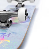 Enuff Skully Hologram Complete Skateboard 7.75" - White