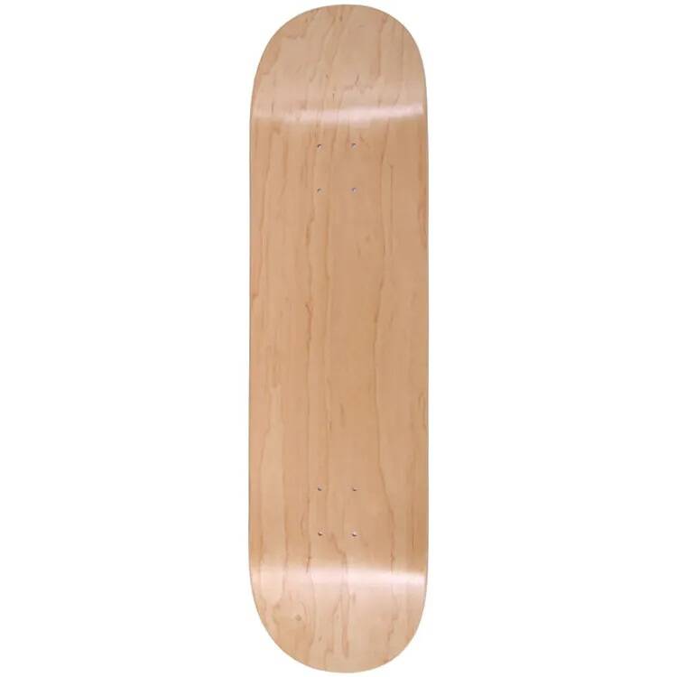 Enuff Bold Custom Skateboard - Natural/Red/Blue 8.25''