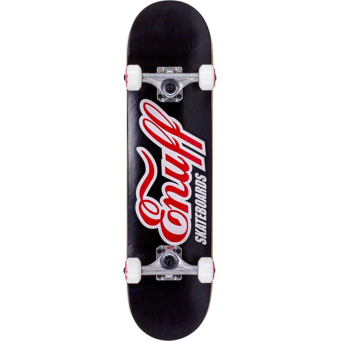 Enuff Classic Logo Mini Complete Skateboard - Black 7.25''