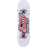 Enuff Classic Logo Mini Complete Skateboard - White 7.25''