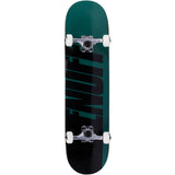 Enuff Half Stain Complete Skateboard - Green 8''