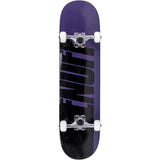 Enuff Half Stain Complete Skateboard - Purple 8''