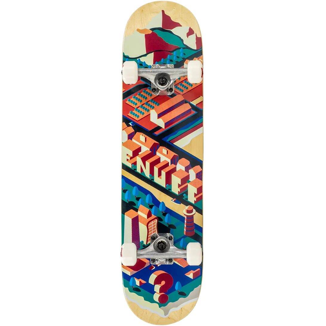 Enuff Isotown Complete Skateboard - Natural 7.75''
