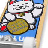 Enuff Lucky Cat Mini Complete Skateboard - Natural 7.25"