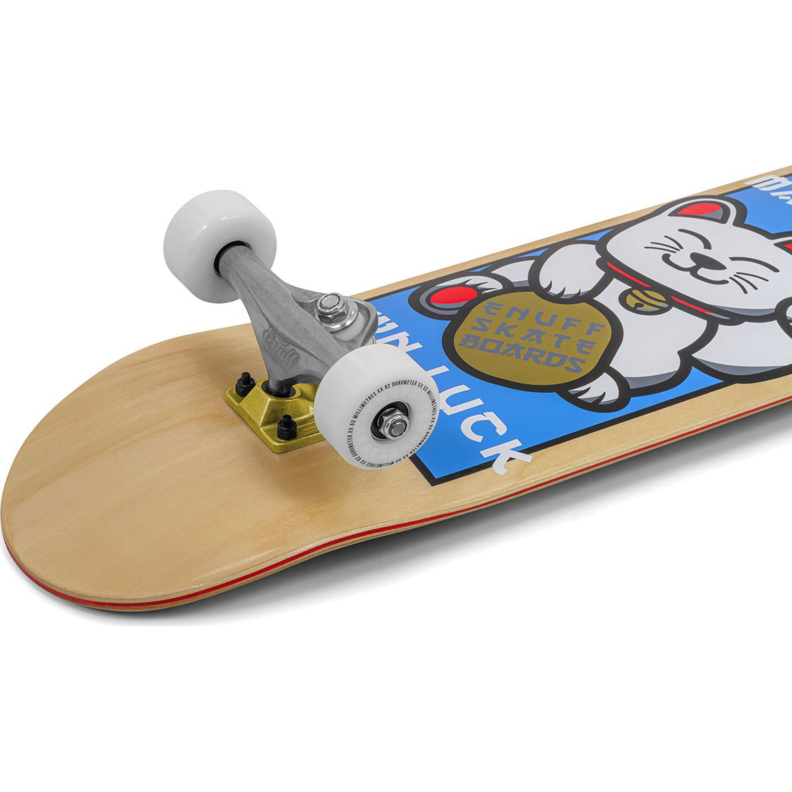 Enuff Lucky Cat Mini Complete Skateboard - Natural 7.25"