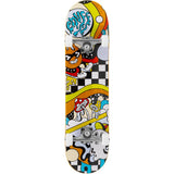 Enuff Meltworld Mini Complete Skateboard - Confused 7.25"