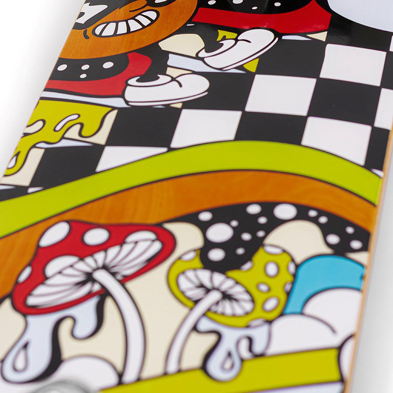 Enuff Meltworld Mini Complete Skateboard - Confused 7.25"