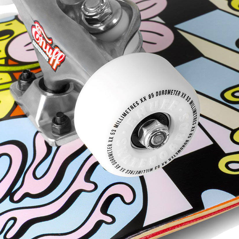 Enuff Meltworld Mini Complete Skateboard - Dazed 7.25"