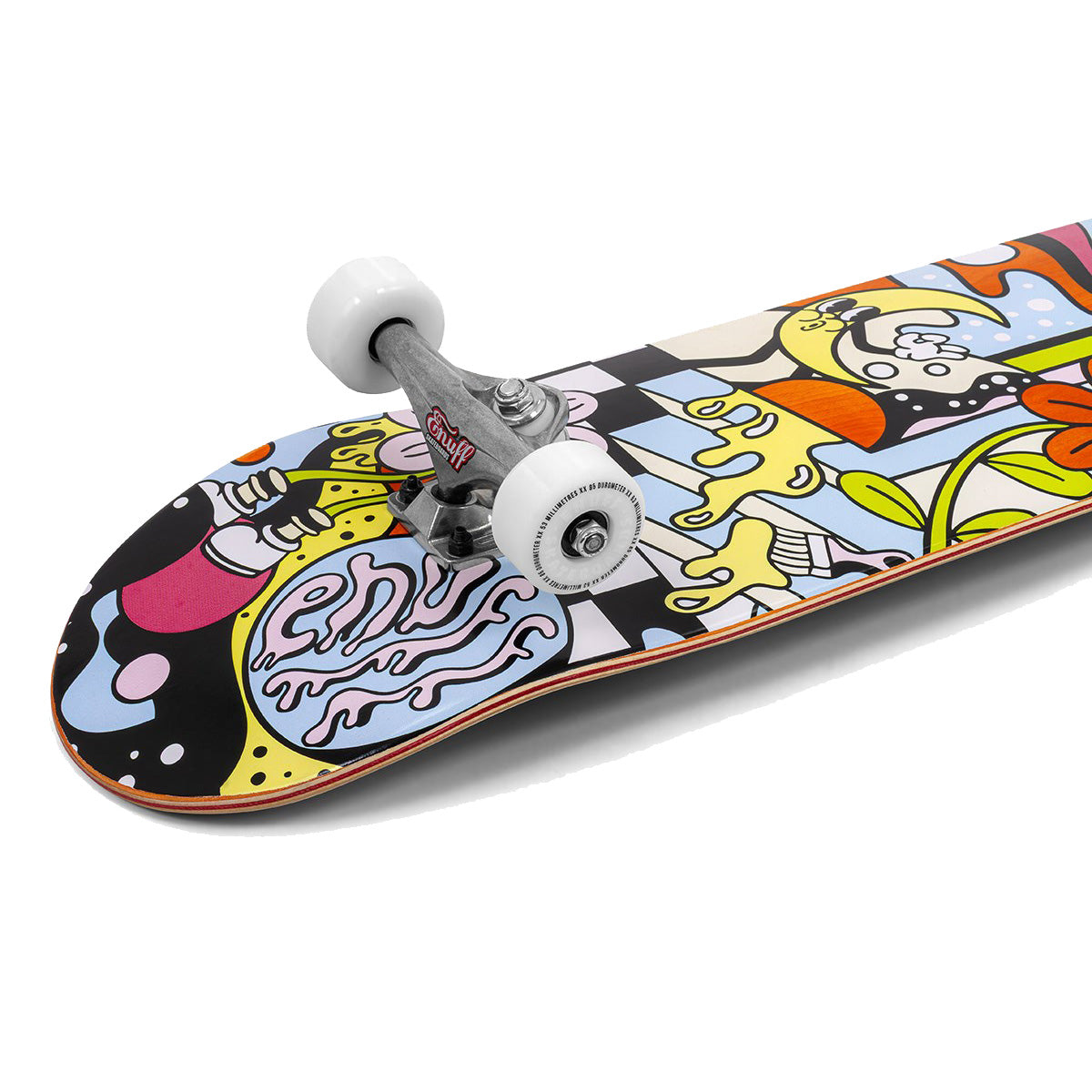 Enuff Meltworld Mini Complete Skateboard - Dazed 7.25"