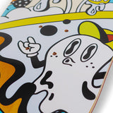 Enuff Meltworld Skateboard Deck - Confused 7.75"