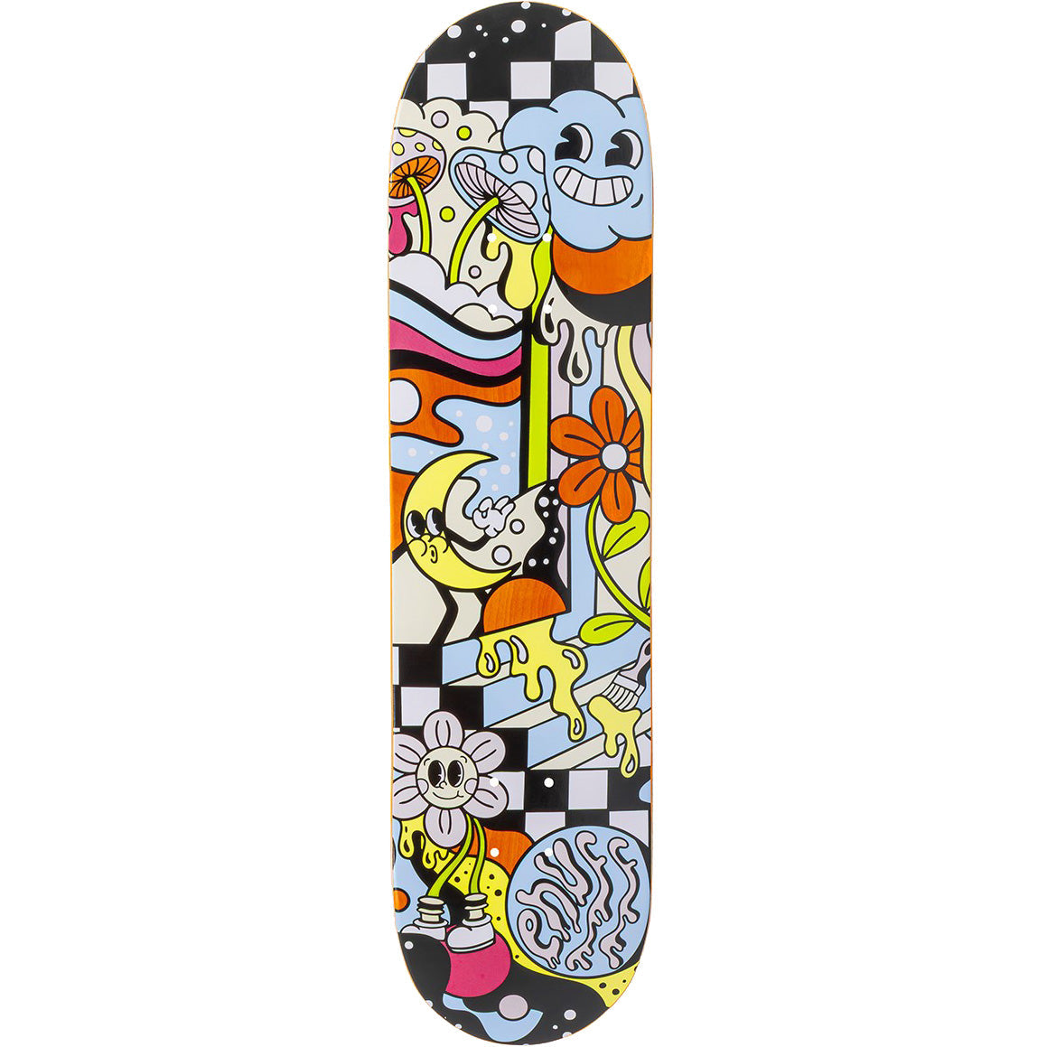 Enuff Meltworld Skateboard Deck - Dazed 8.25"