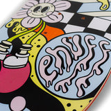 Enuff Meltworld Skateboard Deck - Dazed 7.75