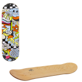 Enuff Meltworld Skateboard Deck - Dazed 7.75