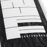 Enuff Throwback Skateboard Deck - Black 8"
