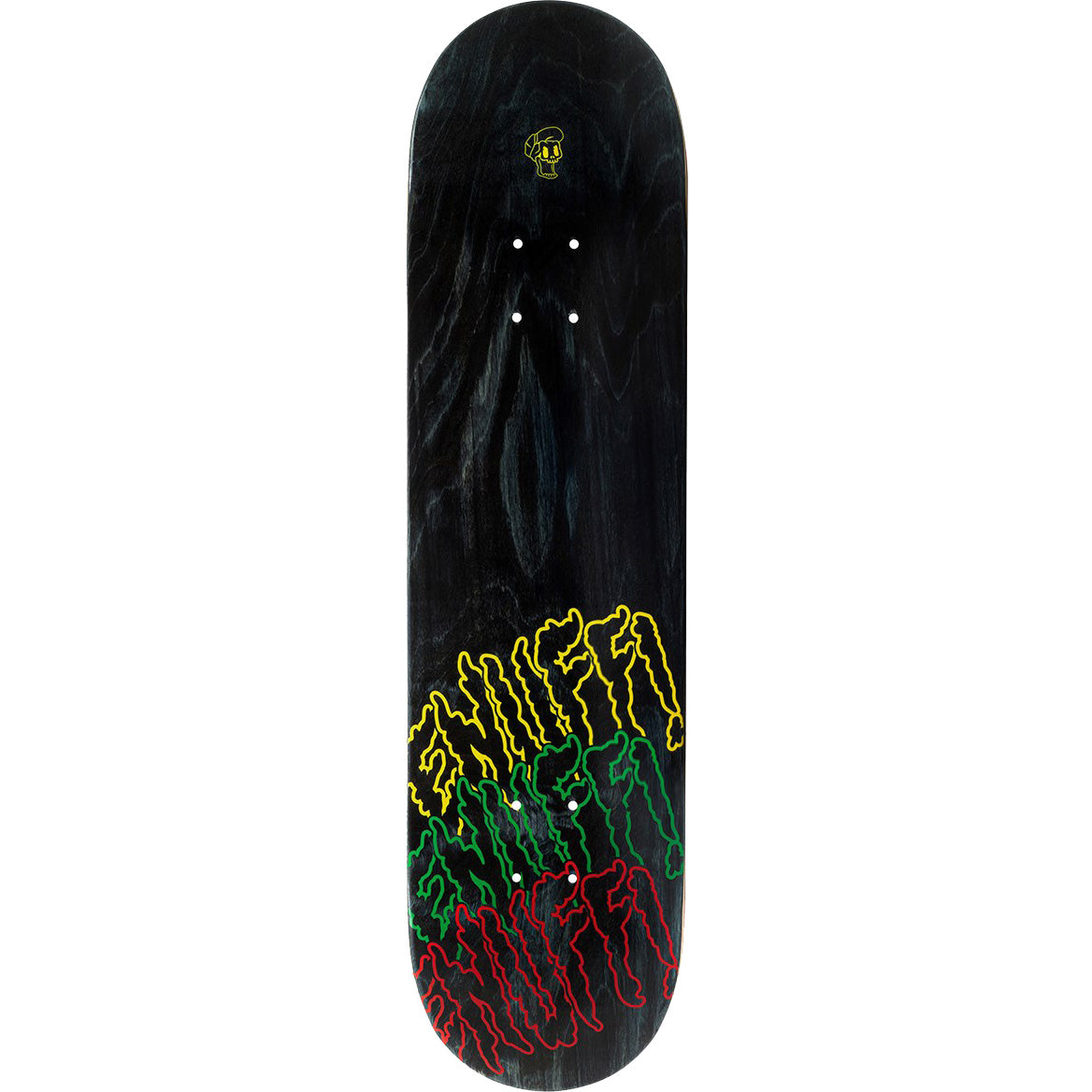 Enuff Three Tier Skateboard Deck - Black 8"
