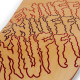 Enuff Three Tier Skateboard Deck - Natural 8"