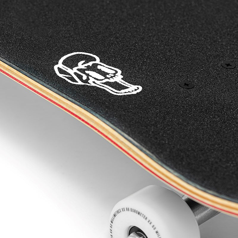 Enuff Three Tier Reloaded Complete Skateboard - Black 8"