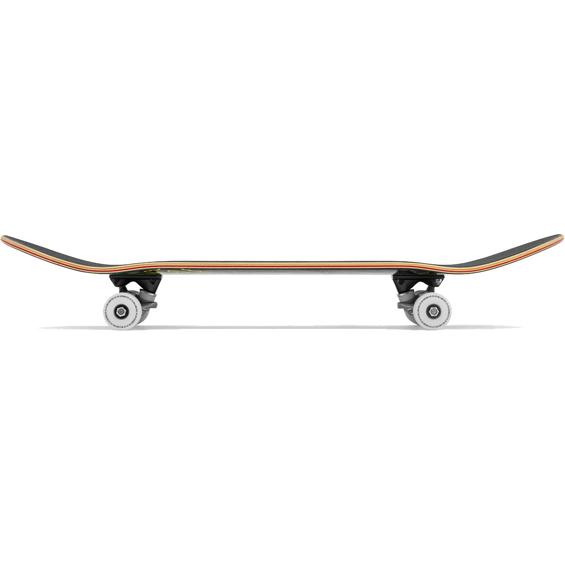 Enuff Three Tier Reloaded Complete Skateboard - Black 8"
