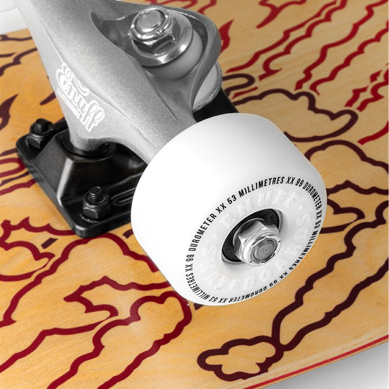 Enuff Three Tier Reloaded Complete Skateboard - Natural 8"