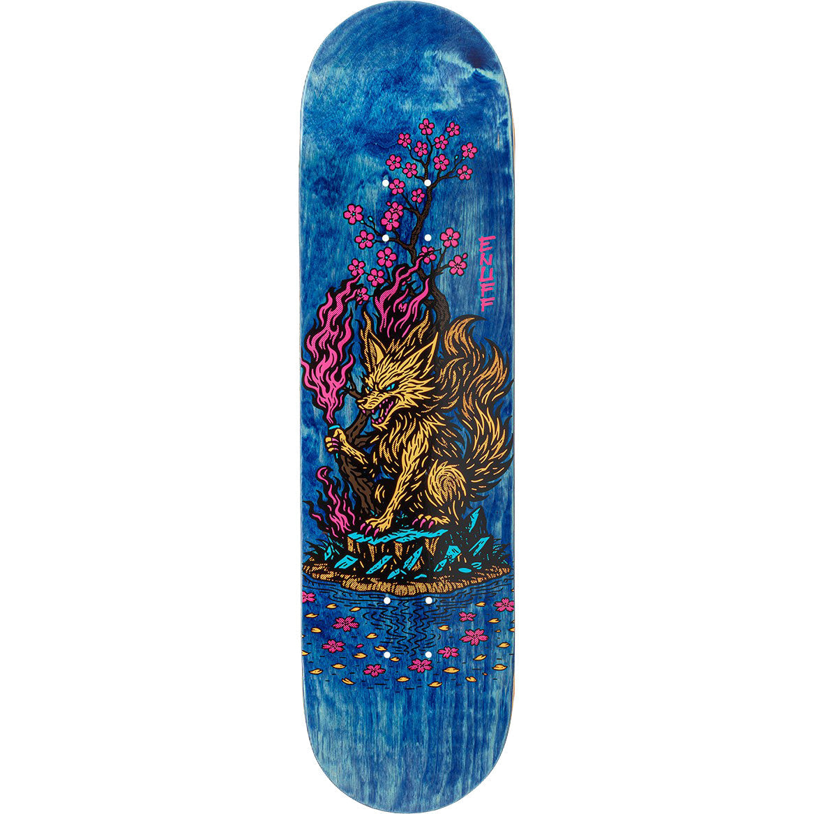 Enuff Yokai Skateboard Deck - Kitsune 8.25"