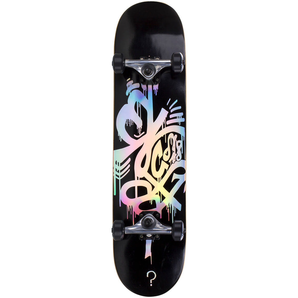 Enuff Hologram Complete Skateboard - Black 8''