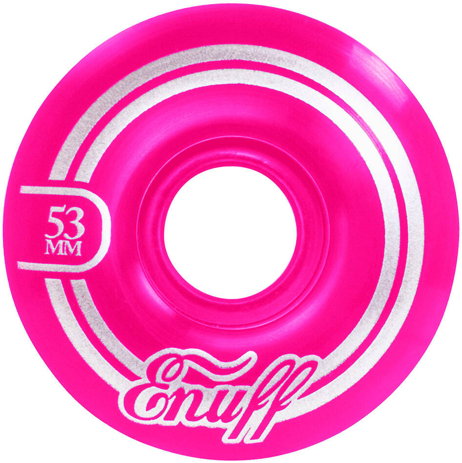 Enuff Classic Custom Skateboard - Natural/Pink 8.25''
