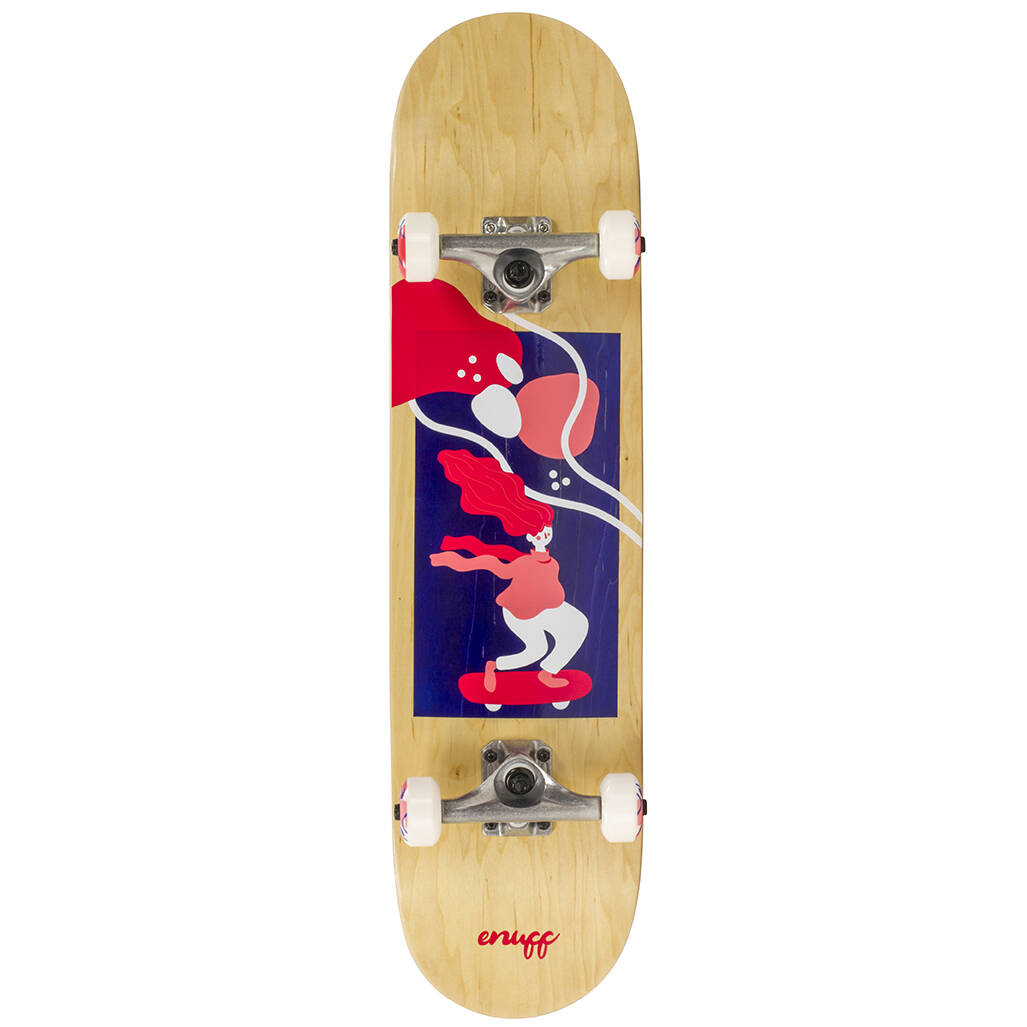 Enuff Making Waves Complete Skateboard - Purple 7.75''