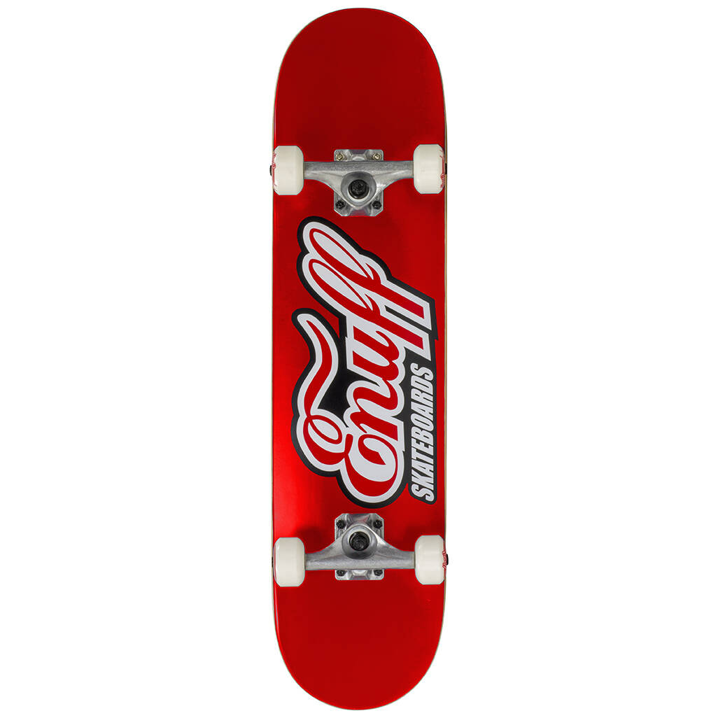 Enuff Classic Logo Complete Skateboard - Red 7.75''