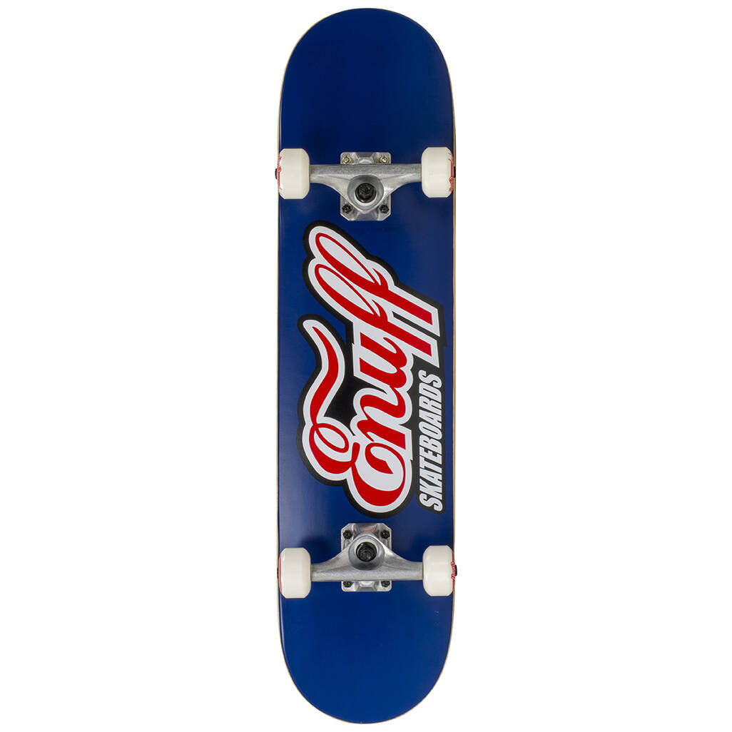 Enuff Classic Logo Mini Complete Skateboard - Blue 7.25''