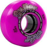 Enuff Super Softies Skateboard Wheels - Purple 53mm