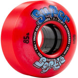 Enuff Super Softies Skateboard Wheels - Red 55mm