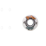 Enuff Super Softies Skateboard Wheels - White 53mm