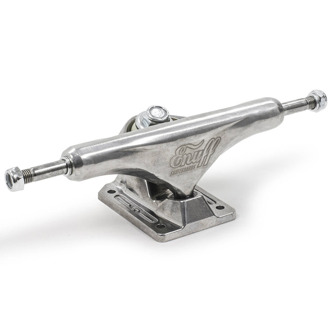 Enuff Decade Pro Satin Skateboard Trucks - Natural/Natural 129mm