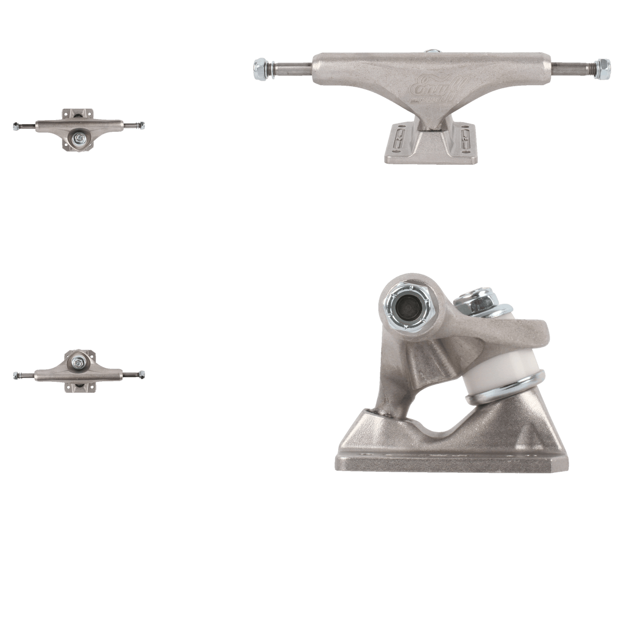 Enuff Decade Pro Satin Skateboard Trucks - Natural/Natural 139mm